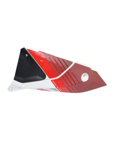 Fantic XM50, bakre sidokåpa vänster