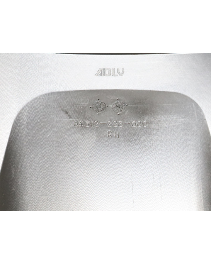 Adly ATV 300U II, fotplatta höger