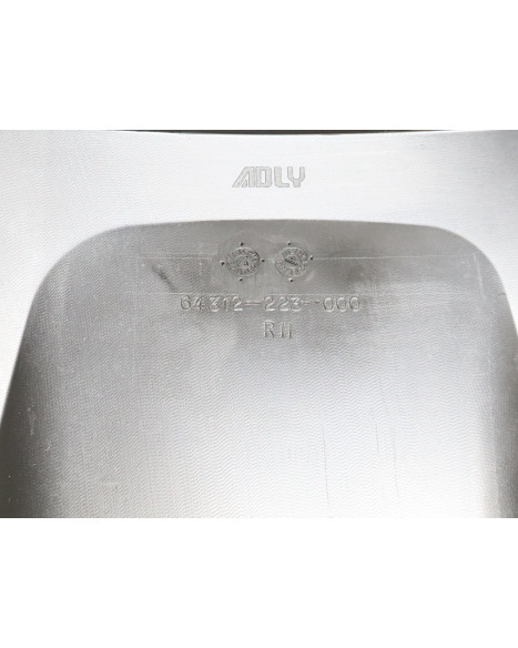 Adly ATV 300U II, fotplatta höger