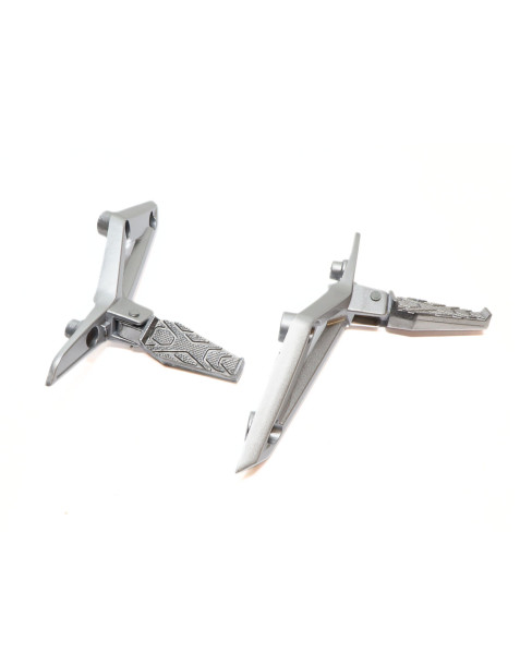 Viarelli Monztro, passagerarfotpinne komplett (par) 2