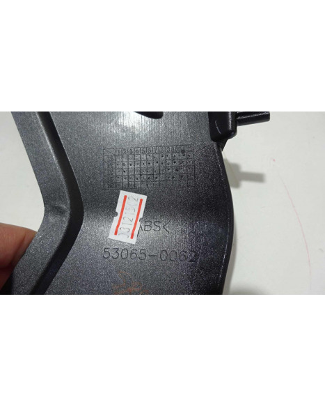 Kawasaki Z300, bakskärm mitt