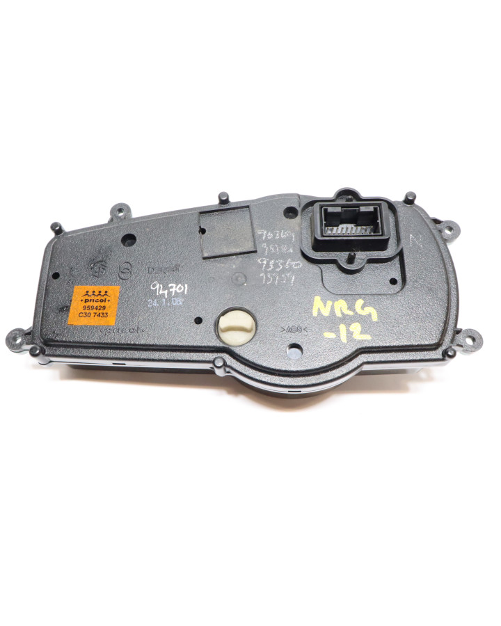 Piaggio NRG, hastighetsmätare