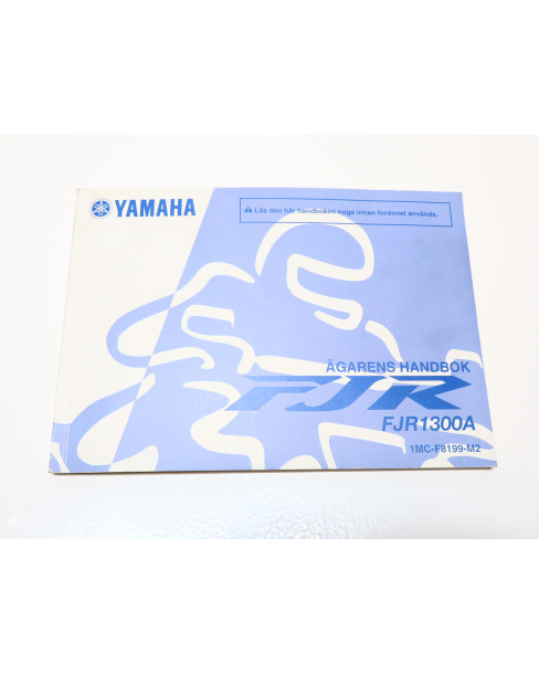 Yamaha FJR 1300, instruktionsbok
