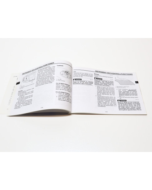 Yamaha FJR 1300, instruktionsbok 2