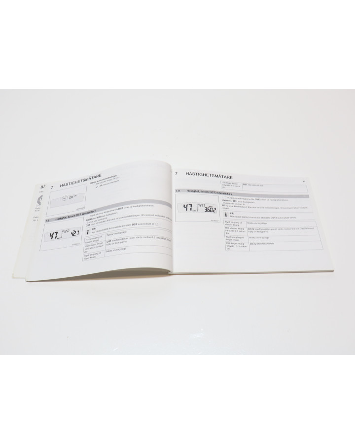 Husqvarna 701, enduro instruktionsbok