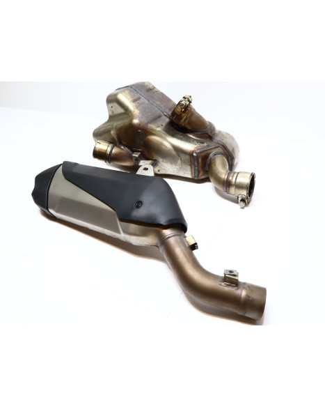 Ducati Multistrada V4 S, avgassystem