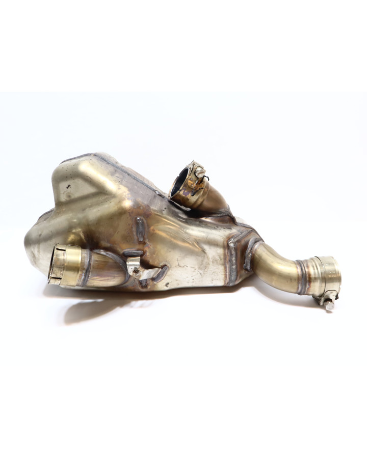 Ducati Multistrada V4 S, avgassystem