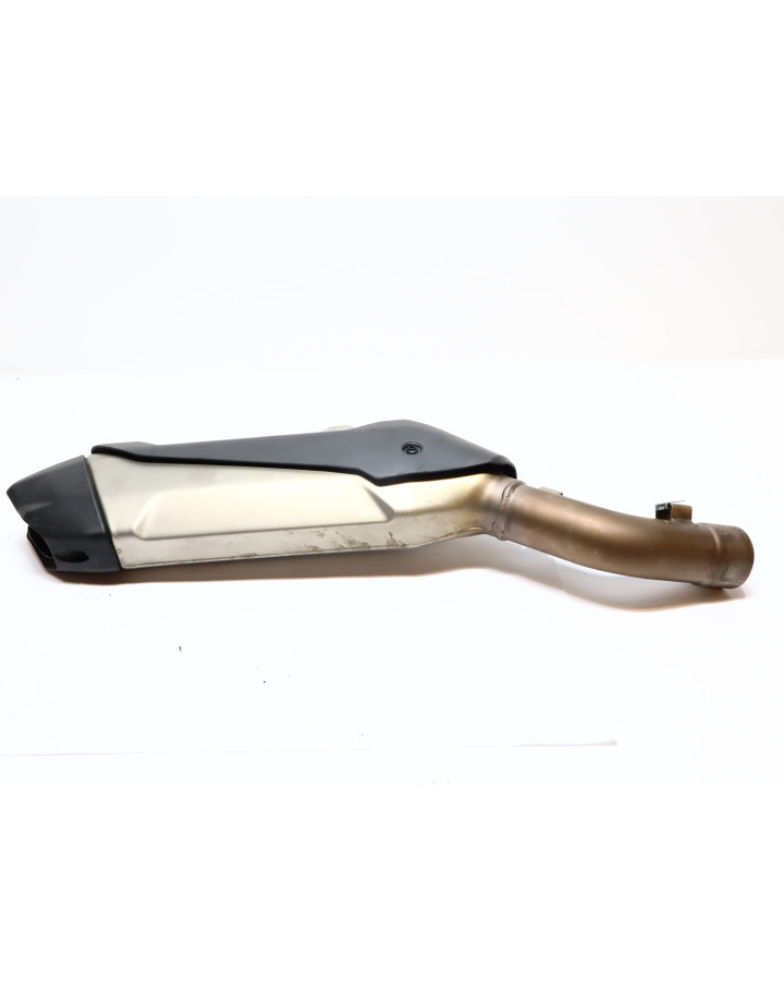 Ducati Multistrada V4 S, avgassystem