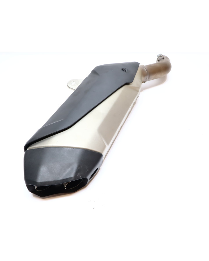 Ducati Multistrada V4 S, avgassystem