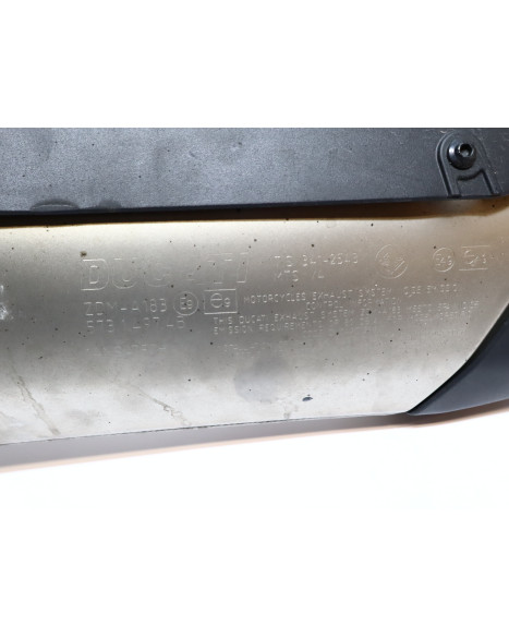 Ducati Multistrada V4 S, avgassystem