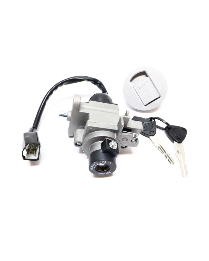 Peugeot Speedfight 3/4, tändningslås komplett