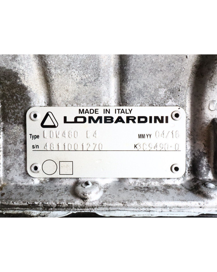 Lombardini LDW480 HDI motor