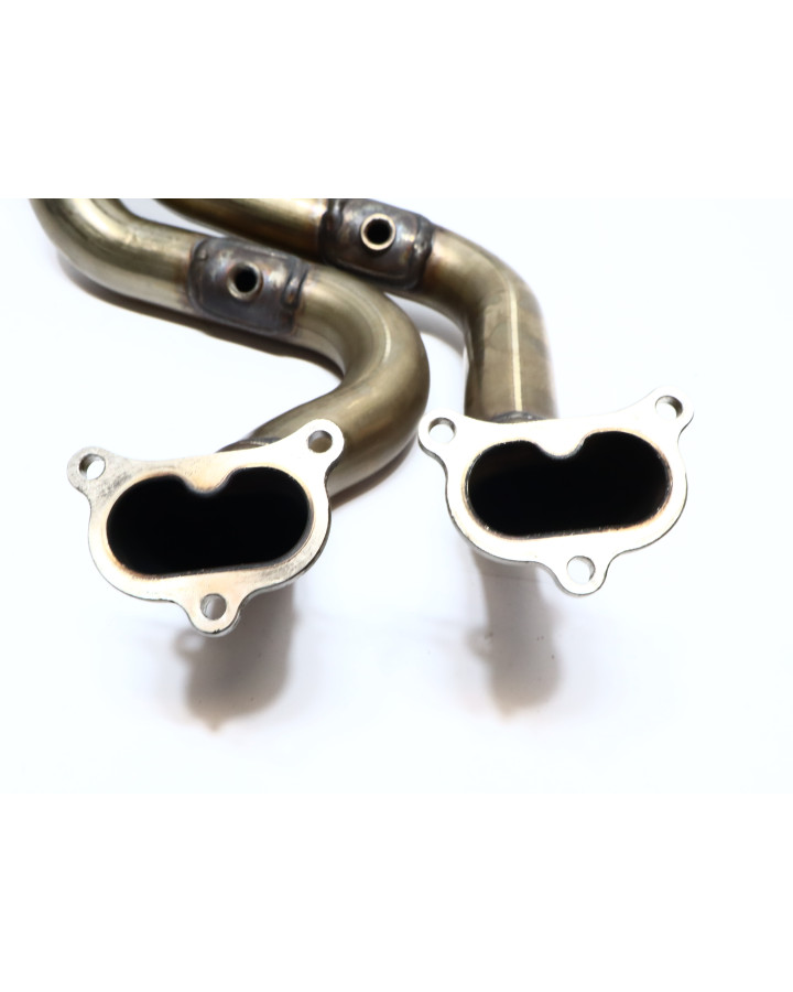 Ducati Multistrada V4 S, främre grenrör