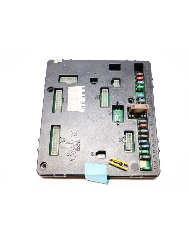 Ligier/Microcar, säkringsdosa/elcentral