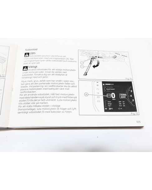 Ducati Multistrada V4 S, instruktionsbok 2