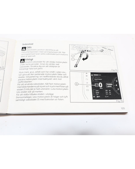 Ducati Multistrada V4 S, instruktionsbok