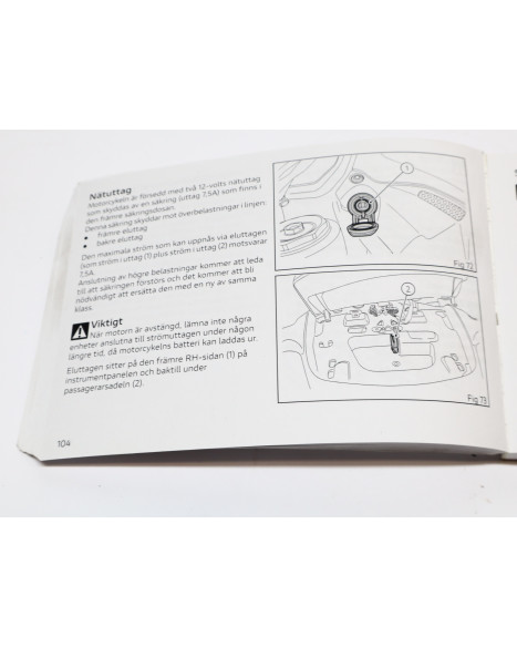 Ducati Multistrada V4 S, instruktionsbok
