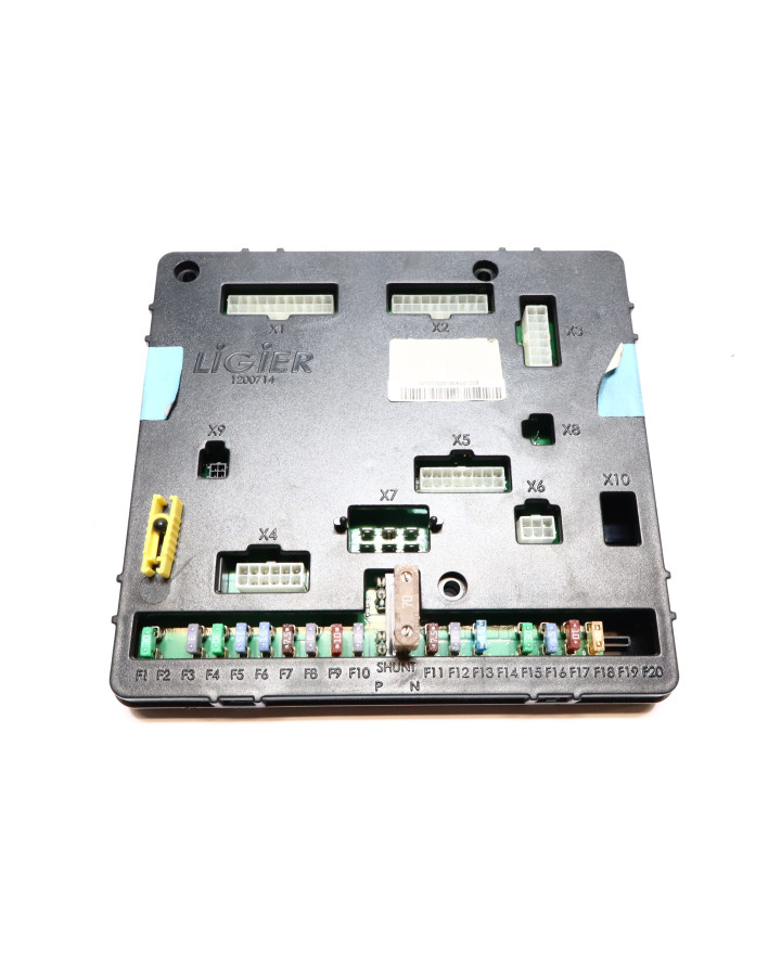 Ligier/Microcar, säkringsdosa/elcentral