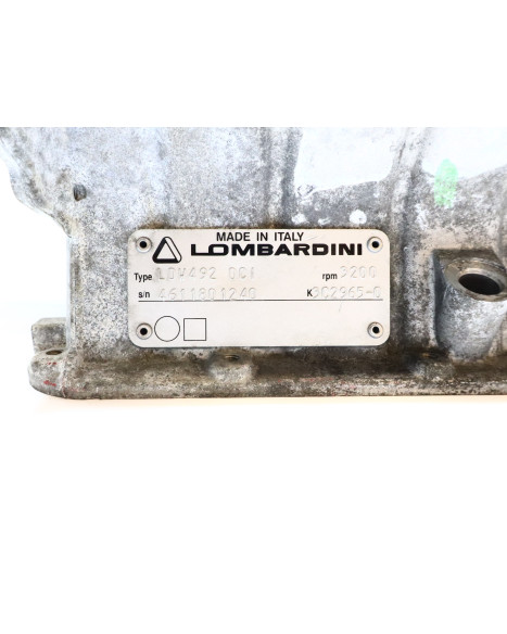 Lombardini LDW492 DCI, motorblock