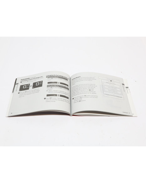 Honda CB650R, instruktionsbok