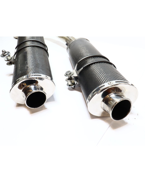 Kawasaki Z1000, slip-on ljuddämpare