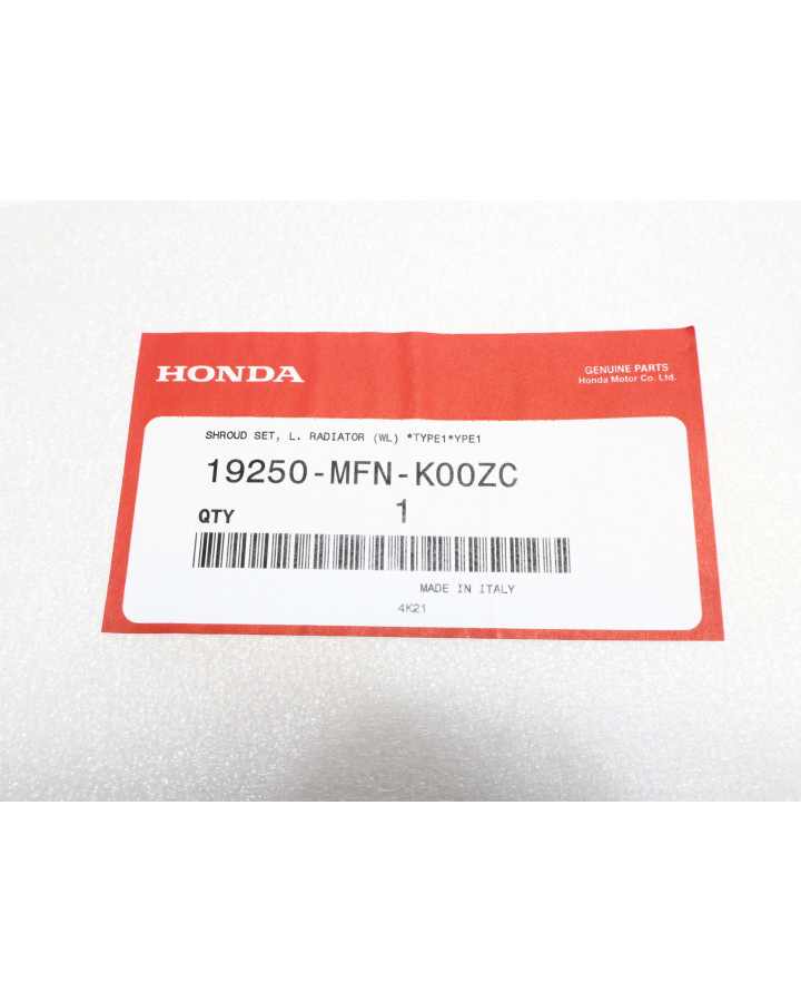 Honda CB1000R, främre sidokåpa vänster