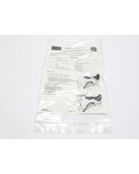 Yamaha XVS 650A Dragstar, pakethållare