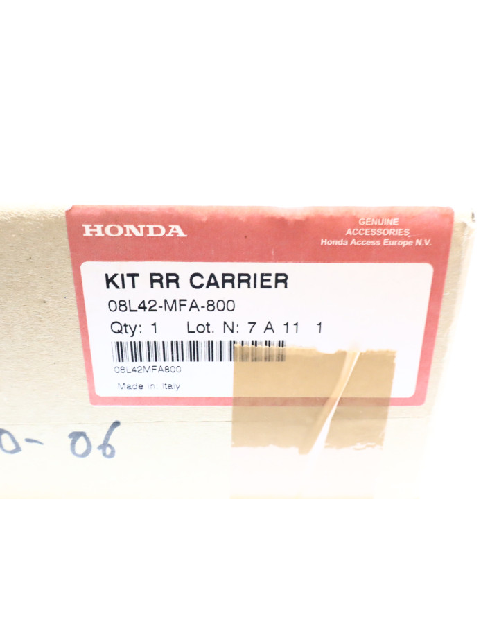 Honda CBF1000, pakethållare