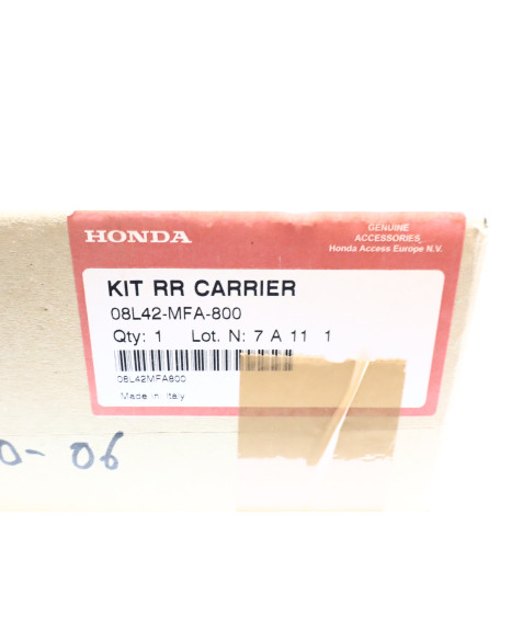 Honda CBF1000, pakethållare